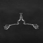 wide view of Capristo Valved Exhaust with Mid-Pipes (CES3) for Bentley New Continental 2019 – 2022 with black background