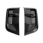 Pair of Urban Best of British gloss black side vents for the Land Rover Defender