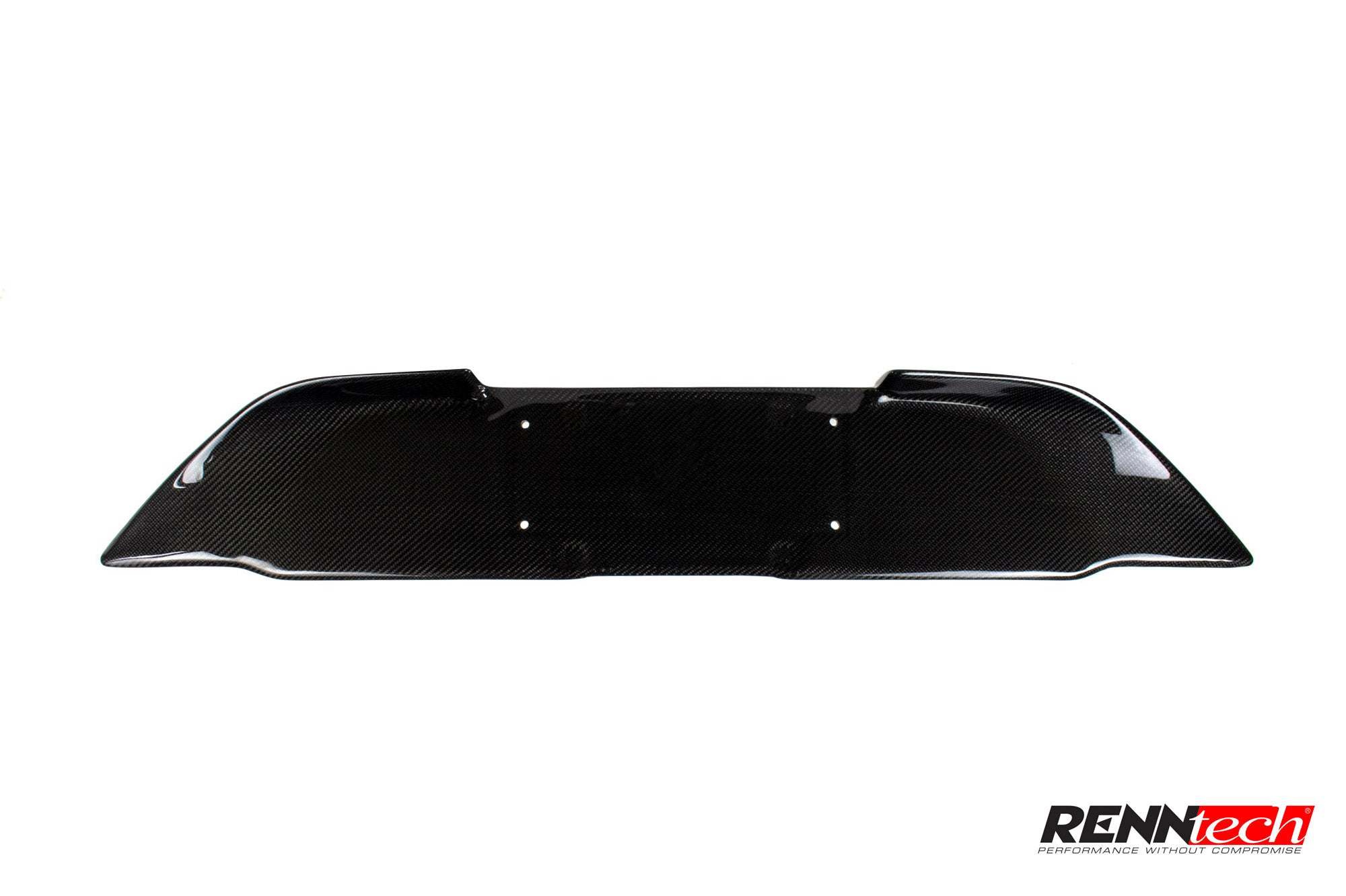 Black Series bumperette delete panel from above - Carbon Bumperette Delete for the 2021 AMG GT Black Series