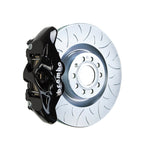 8J TTS Brembo GT 4-piston front kit, black caliper, 345mm type 3 slotted 1-piece disc