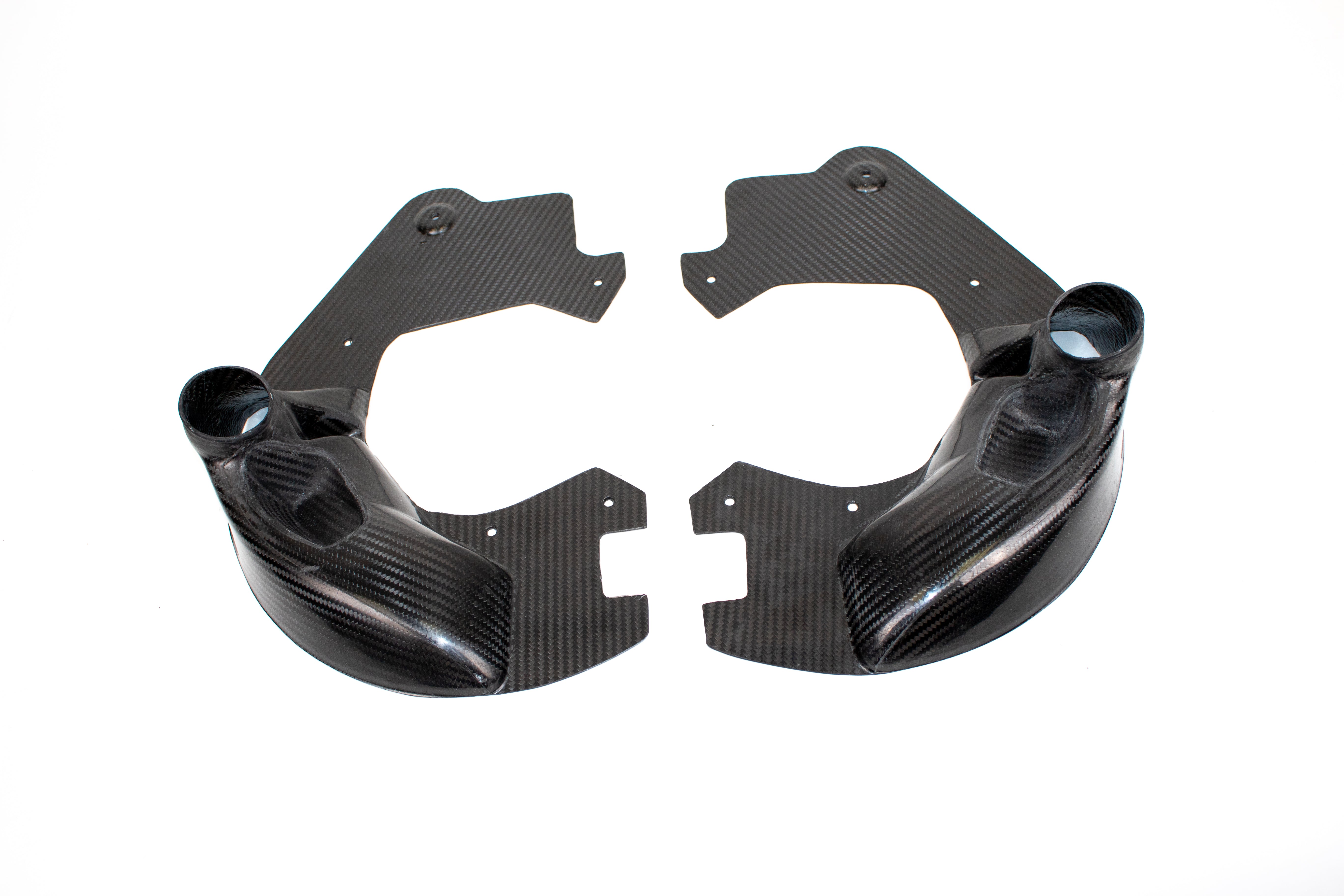 Carbon brake cooling backing plates for the AMG GT - Carbon Brake Cooling Kit for the 2016-2021 AMG GT