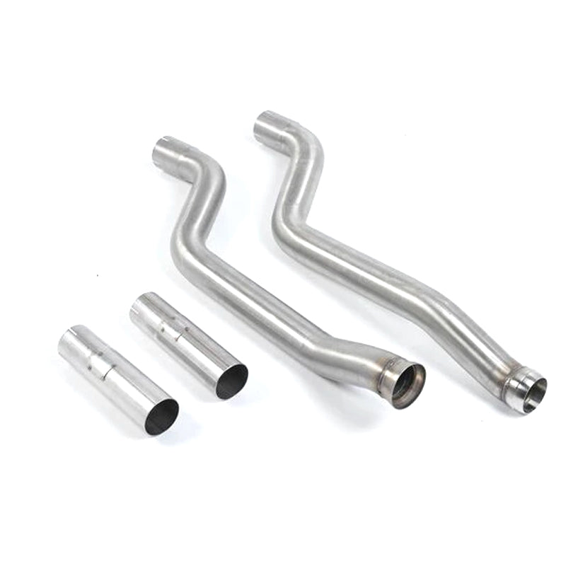 Milltek Sport downpipe and connecting pipework for 2007-2011 Mercedes-Benz C-Class Coupé 63 AMG, product photo (photo 2)