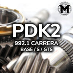 PDK2 transmission tune graphic for the 992 Carrera Stage 4+M package