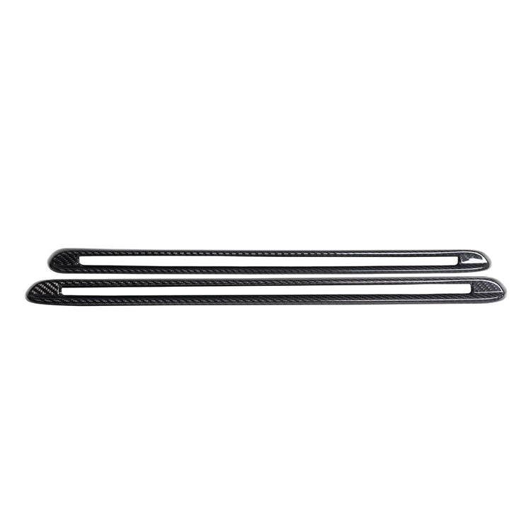 A front view of Urban Automotive Carbon Fiber C-Pillar Trims Mercedes-Benz G Wagon 2018+ with white background