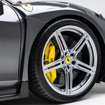 CTR fender and front wheel on 458, low side detail