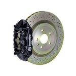Focus Brembo GT 4-piston front kit, black caliper, 336mm drilled 1-piece disc