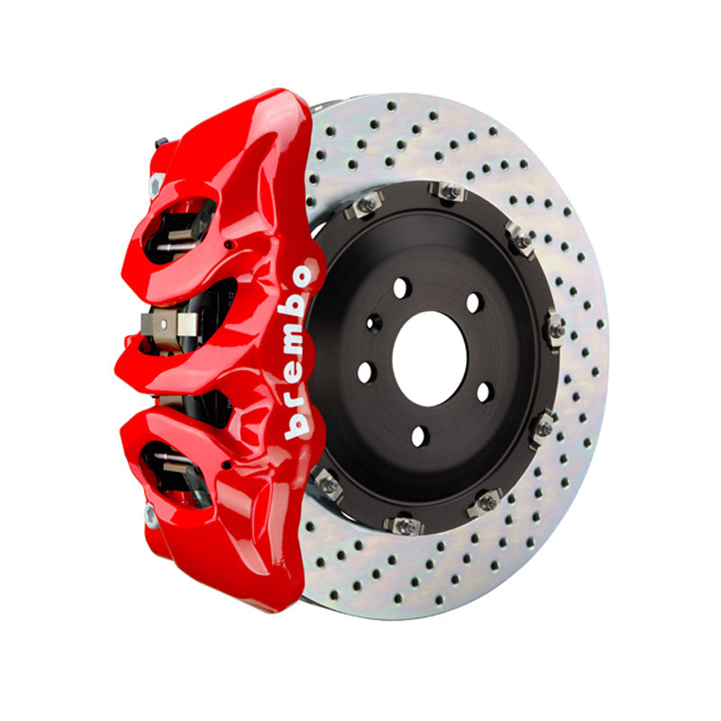 GU SQ5 Brembo GT 6-piston front kit, red caliper, 405mm drilled 2-piece disc