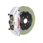 Raptor Brembo GT 6-piston front kit, silver caliper, 380mm drilled 2-piece disc