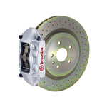 Focus Brembo GT 4-piston front kit, silver caliper, 336mm drilled 1-piece disc