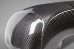 Capristo Ferrari 488 / F8 carbon mirror weave, close-up