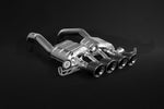 Capristo valved exhaust for Corvette C7 Stingray and Z06 with quad polished tips