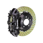 Q50 Brembo GT 6-piston front kit, black caliper, 380mm drilled 2-piece disc