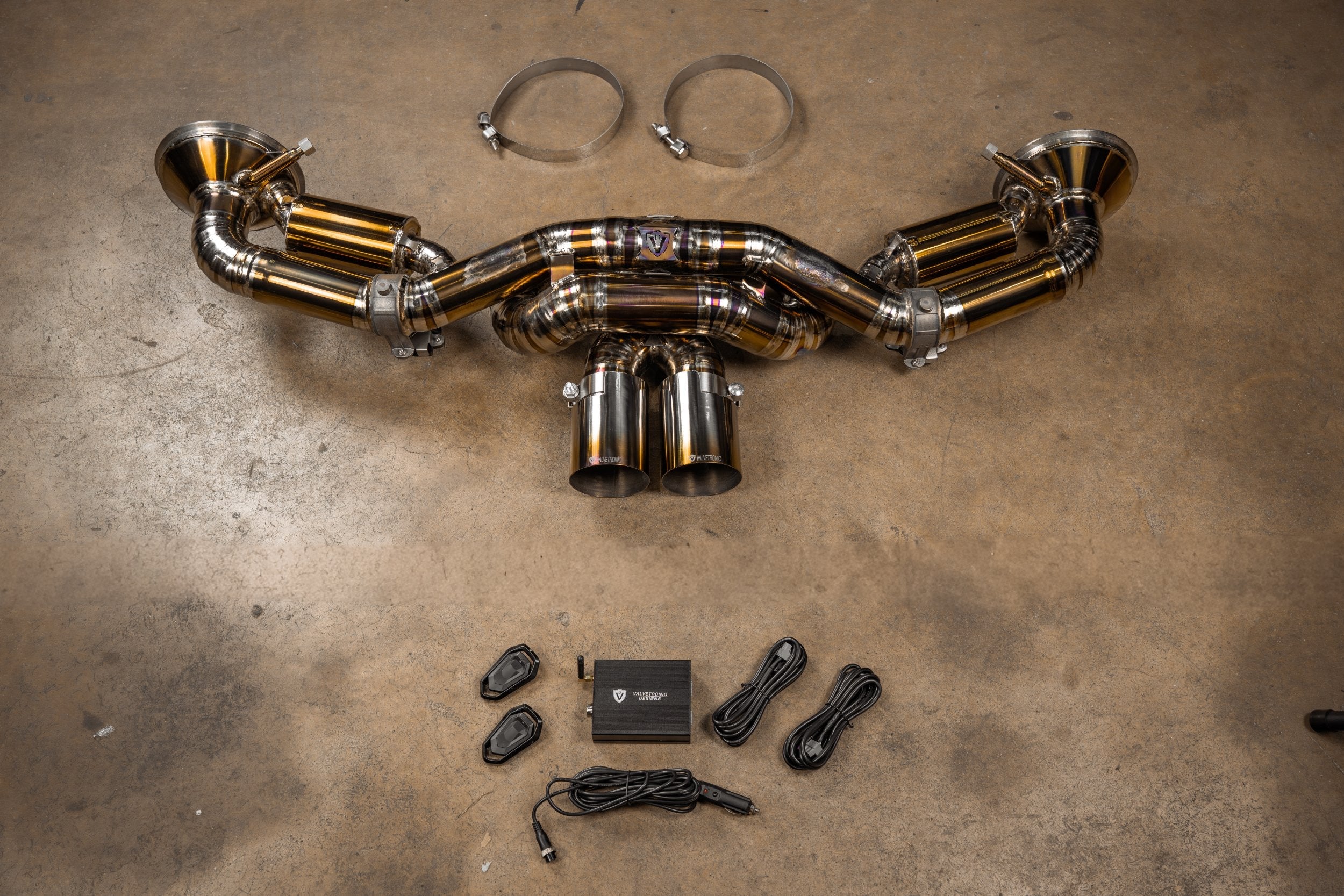 Valvetronic Designs F1 Valved Exhaust Porsche 992 GT3 / RS product assembly