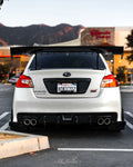 APR Performance Carbon Fiber Trunk Garnish Subaru WRX / STI fitment wide overview