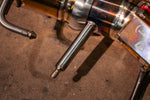 Titanium F1 exhaust Ferrari SF90: mounting rods on tube