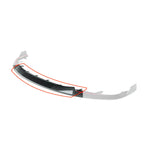 wide view of TRE Carbon Fibre Front Splitter with Winglets (Center Section Only) for BMW G87 M2 TR87 2023+ with white background