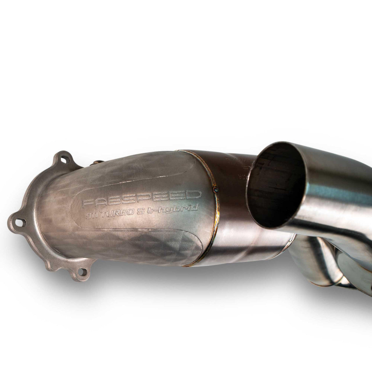Sport cat body on the Fabspeed 992.2 Turbo S X-pipe