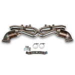 Fabspeed Porsche 992.2 Turbo S sport cat X-pipe with hardware