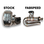 Factory 992.2 Turbo S muffler compared with the valved bypass