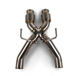 Fabspeed McLaren Artura Supersport X-pipe, front view