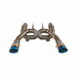 Fabspeed 720S Supreme titanium X-pipe with burnt titanium tips