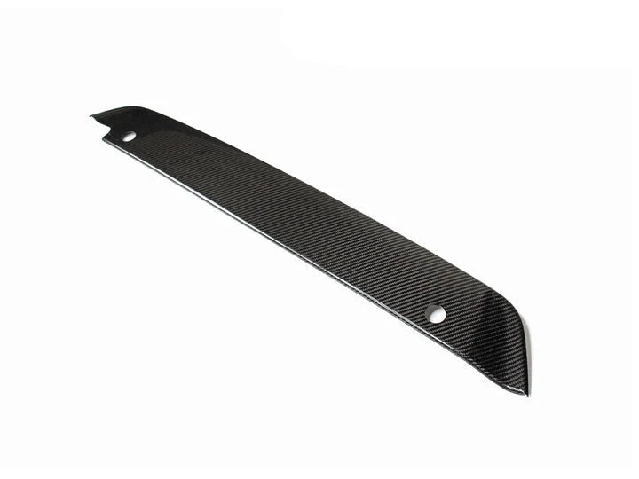 A front side view of AUTOTECKNIC DRY CARBON FIBER BUMPER TRIM - F97 X3M | F98 X4M PRE-LCI 2019-2021 with white background