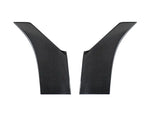 A front view of AUTOTECKNIC DRY CARBON FIBER FENDER TRIM SET - BMW G06 X6 2020+ with white background