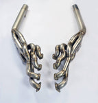 wide overview of Supersprint Right & Left Manifold for BMW E90 M3 2007-2011 T304 Stainless Steel with white background