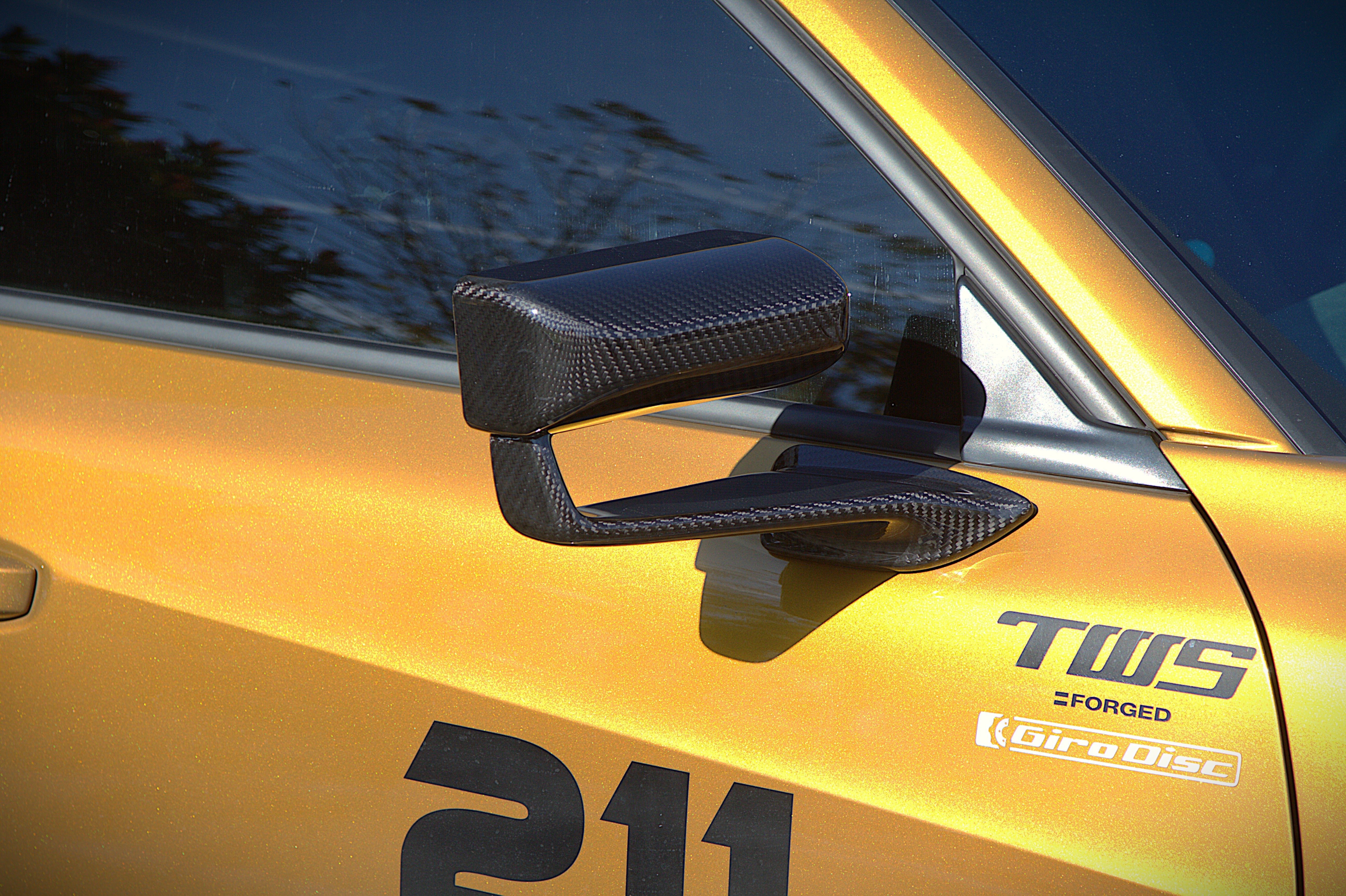 Apr Performance Mirror APR Performance Carbon Fiber GT-2 Aero Mirror Acura DE5 Integra Type S ...