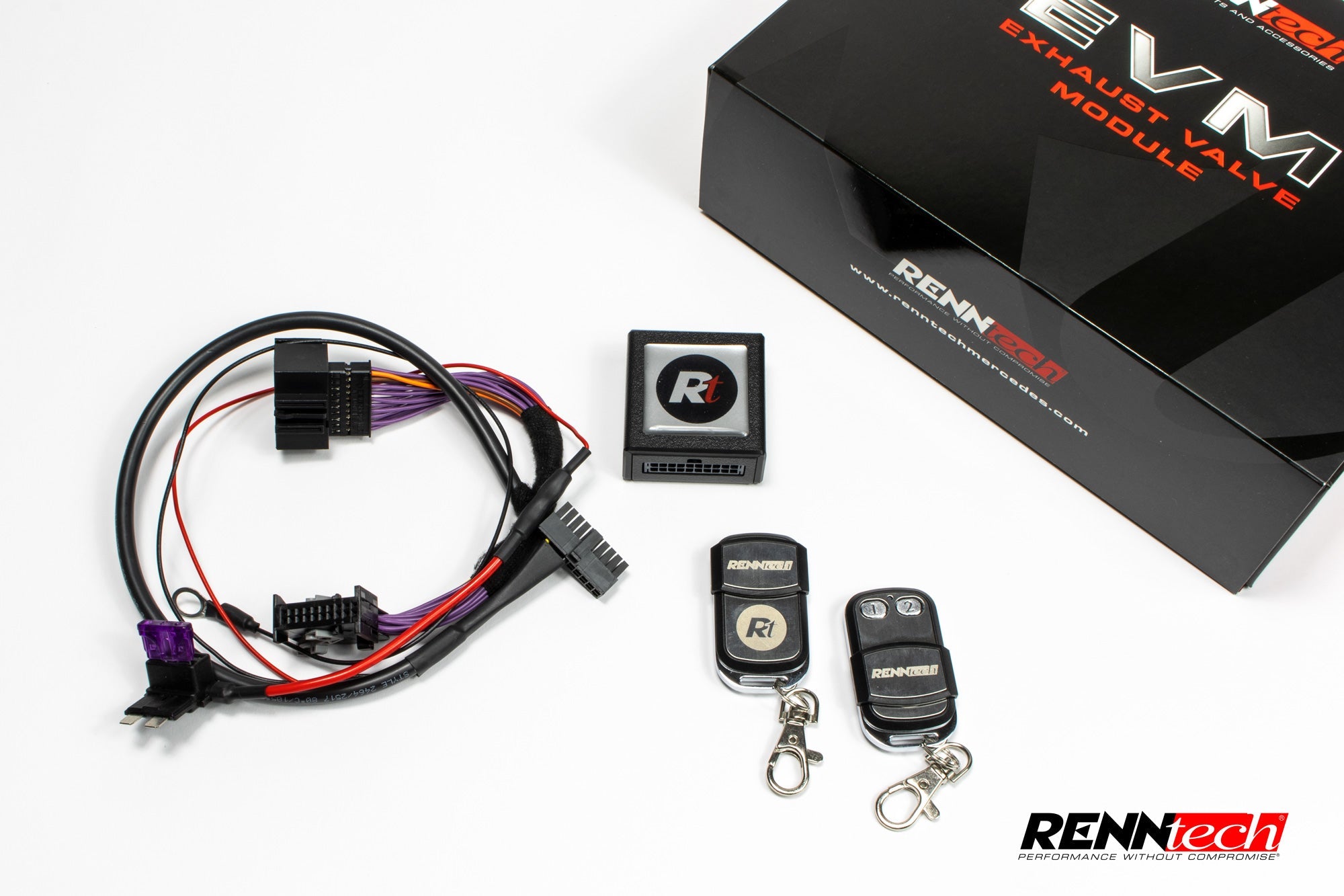 RennTech exhaust valve module, view 3 - Exhaust Valve Module for the 2024-2026 Land Rover Range Rover