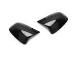 A side view of AUTOTECKNIC M-INSPIRED PAINTED MIRROR COVERS - BMW F25 X3 | F26 X4 | F15 X5 | F16 X6 2010-2019 with white background