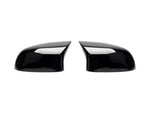A front view of AUTOTECKNIC M-INSPIRED PAINTED MIRROR COVERS - BMW F25 X3 | F26 X4 | F15 X5 | F16 X6 2010-2019 with white background