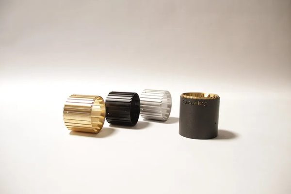 wide view of Capristo Carbon End Pipe Shells For Ferrari F8 2019+ with white background