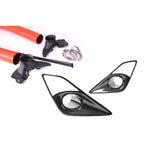 Subaru BRZ Brake Rotor Cooling Kit 2013-2016 with white background