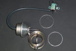 wide view of Capristo Bypass Exhaust Valve Kit for Ferrari 355 1994-1999 with black background