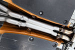 Soul FF / GTC4Lusso V12 x-chamber midpipe: midpipe installed, view from below