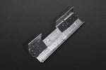 Capristo carbon fiber rear diffuser heat shield part