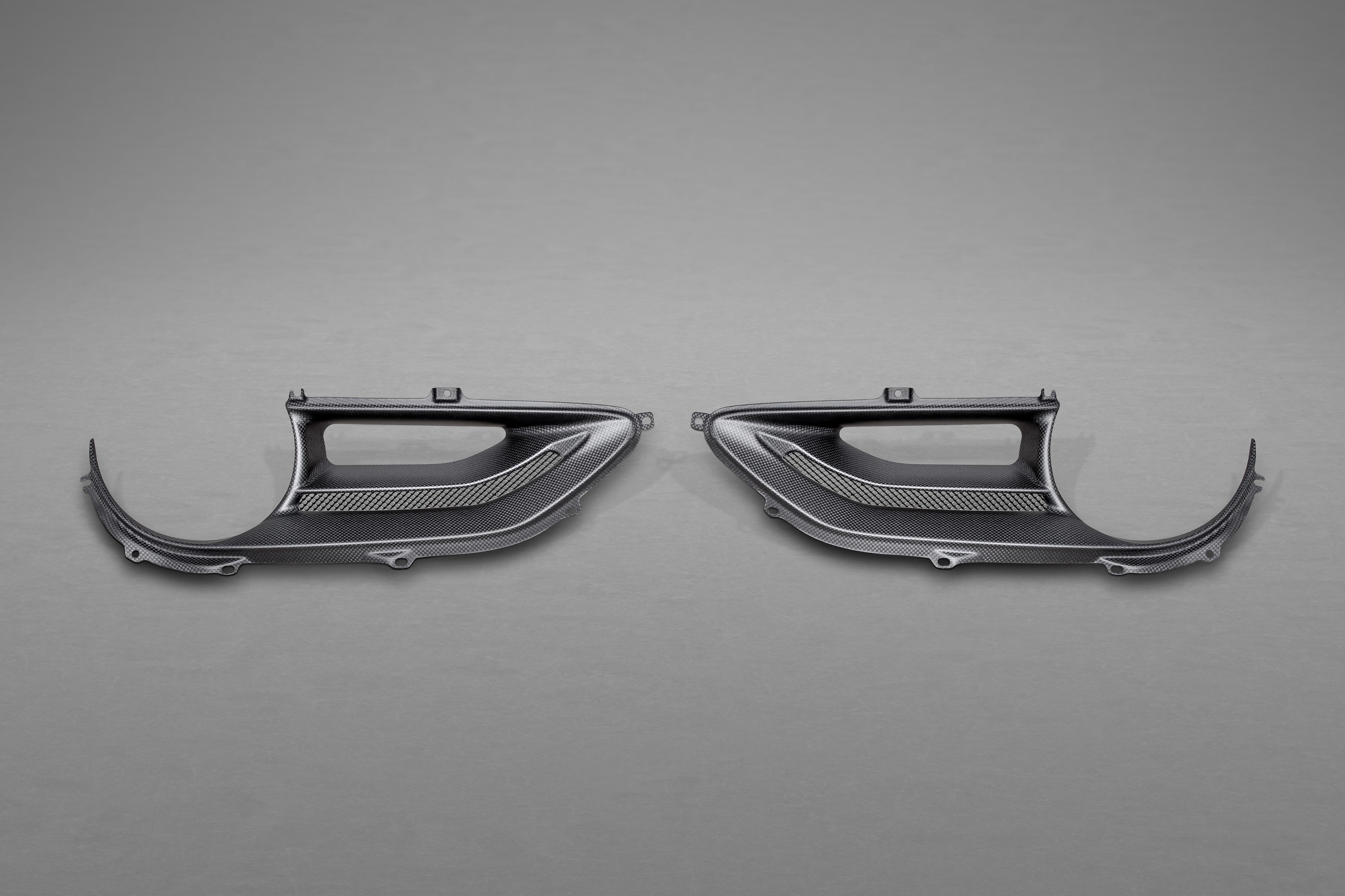 Capristo carbon fiber tail light covers for the Ferrari 488, pair