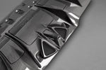 Capristo Ferrari 488 carbon diffuser center section with mesh inserts