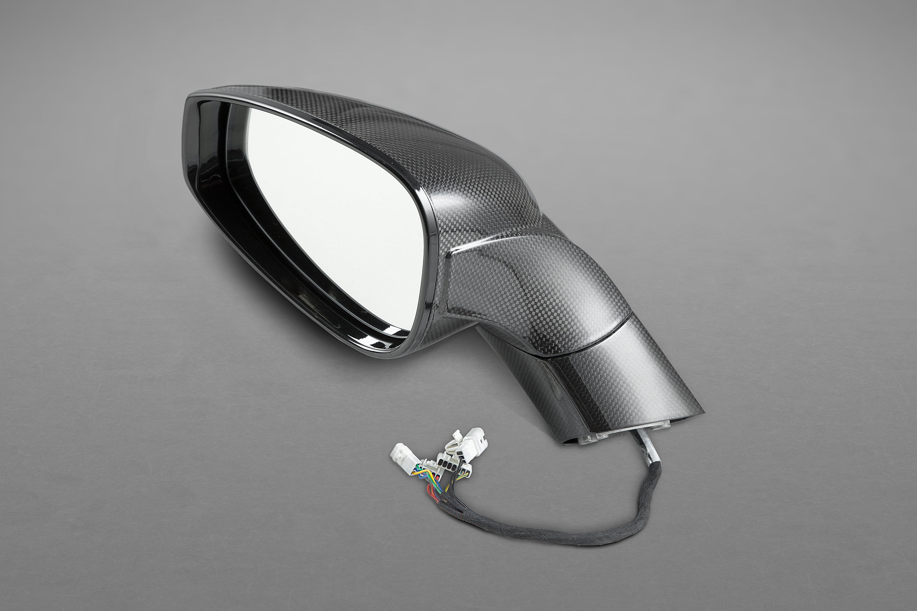 Capristo Ferrari 488 / F8 carbon mirror with glass and wiring