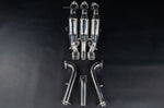 Capristo F40 catback with connecting pipes, full kit