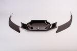 Three-piece Capristo carbon fiber front spoiler for Ferrari F8