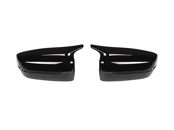 A front view of AUTOTECKNIC M-INSPIRED PAINTED MIRROR COVERS - BMW G30 5-SERIES 2016+ with white background