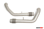 G 550 W463A downpipes from above - Downpipes for the 2019-2026 G 550