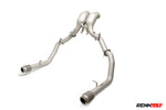 RennTech G 550 W463A downpipes laid out - Downpipes for the 2019-2026 G 550