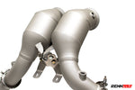 G 550 W463A downpipe catalysts close up - Downpipes for the 2019-2026 G 550