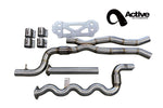 Active Autowerke Equal Length Mid Pipe Gen-2 Resonated for BMW G80 M3 G82 M4 2021+