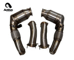 Active Autowerke S68 GESI Catted Downpipes for BMW G90 M5 G99 M5 Touring 2025+