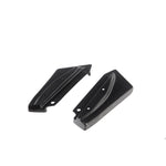 A front view of APR Performance Carbon Fiber Rear Bumper Skirts for Toyota GR86 2022-2023 with white background