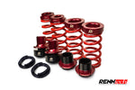 Red RennTech coil-over set for the X290 GT 53 with mounts - Coilover Suspension for the 2019-2026 GT 53 AMG 4-Door Coupe